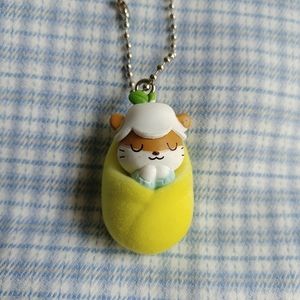 Sanrio sleeping baby Corocorokuririn vinyl charm